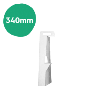 340mm Showcard Struts Whiteboard