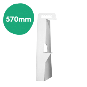 570mm Showcard Struts Whiteboard