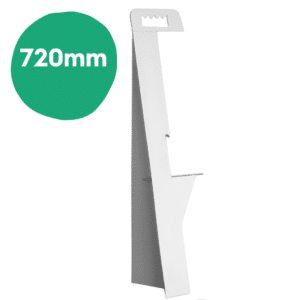 720mm Showcard Struts Whiteboard