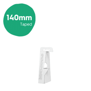 140mm Showcard Struts Whiteboard - Taped