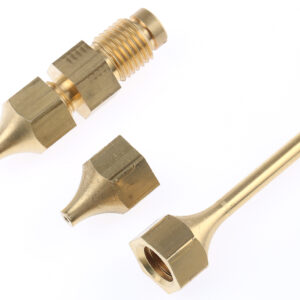 Glue gun nozzle attachments