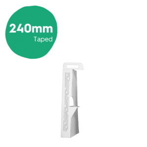 240mm Showcard Strut Whiteboard - Taped