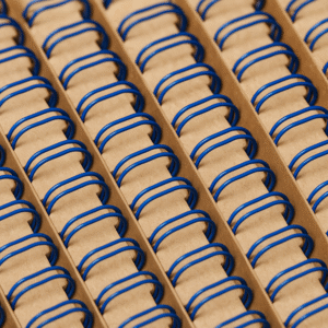 blue binding wire spool