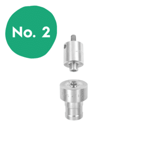 No2 (9.4mm) SS DIE SET FOR PNEUMATIC PRESS