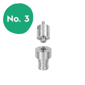 No3 (11.6mm) SS DIE SET FOR PNEUMATIC PRESS