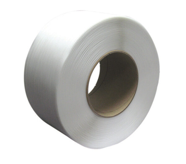 Polyprop Machine Strap 9mm x 0.55mm White