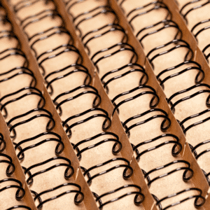 black binding wire spool